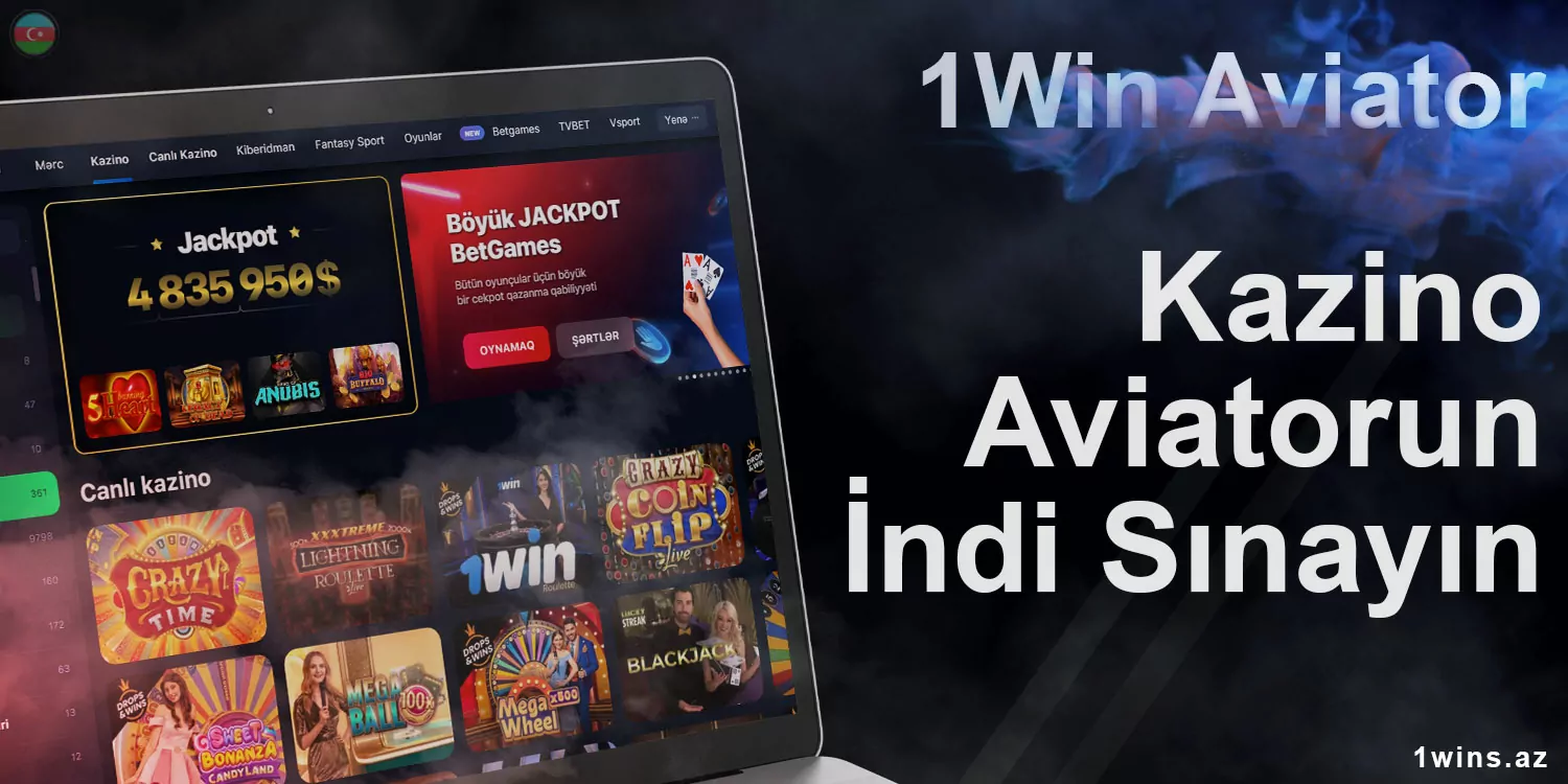 1Win platforması hazırda Aviator Casino oynamaq imkanı verir.
