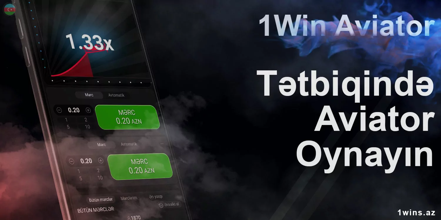 1Win sizə 1win tətbiqinin bütün rahatlığı ilə aviatorları oynamağa imkan verir.